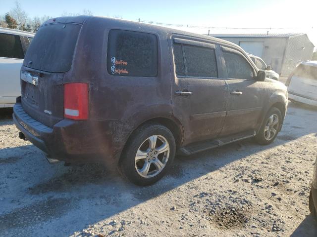 Image 3 of 2013 HONDA PILOT EXL 2013 with VIN 5FNYF4H55DB045015
