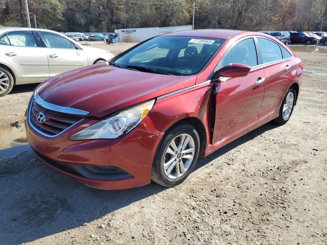 Image 1 of 2014 HYUNDAI SONATA GLS 2014 with VIN 5NPEB4AC9EH865530