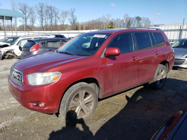 Image 1 of 2009 TOYOTA HIGHLANDER SPORT 2009 with VIN JTEES43A392116446