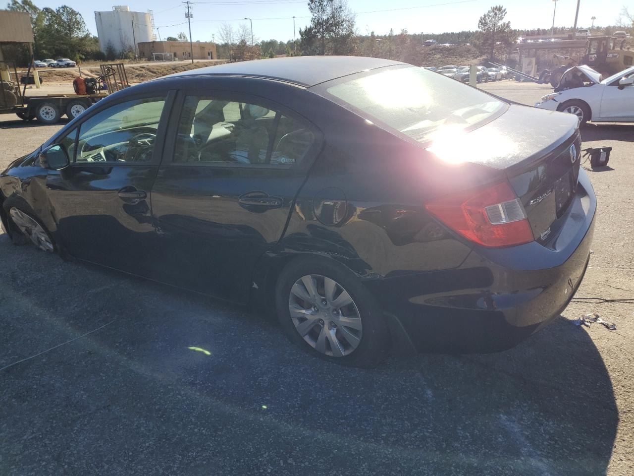 Изображение 2 2012 HONDA CIVIC LX 2012 с VIN 19XFB2F57CE002066