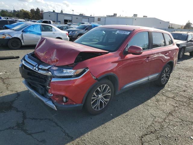 Image 1 of 2018 MITSUBISHI OUTLANDER SE 2018 with VIN JA4AZ3A30JZ036492