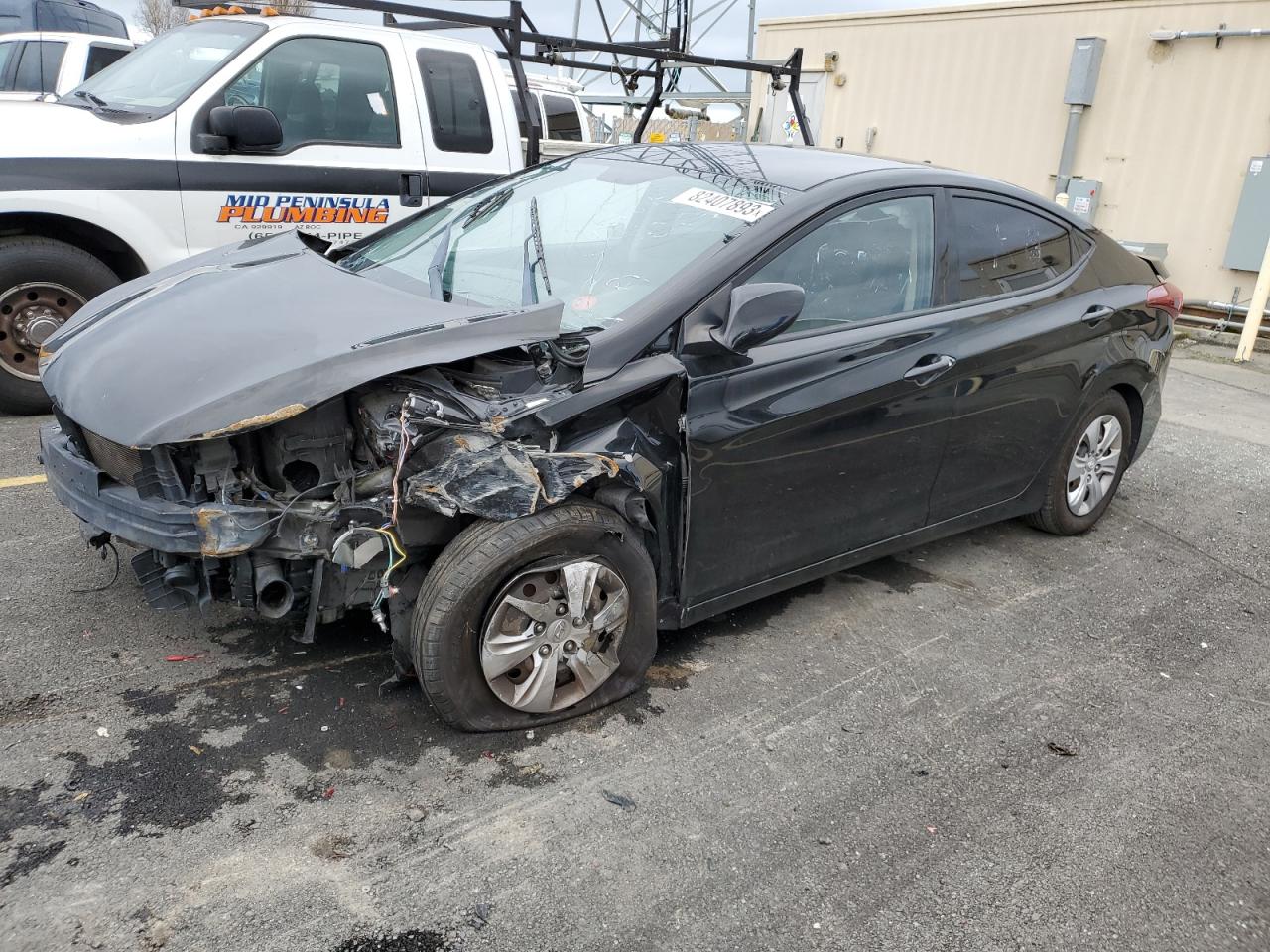 Изображение 1 2016 HYUNDAI ELANTRA SE 2016 с VIN KMHDH4AE5GU530023