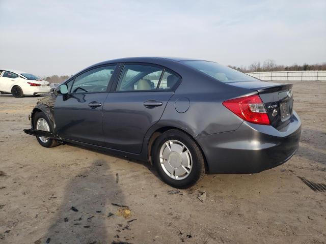 Image 2 of 2012 HONDA CIVIC HF 2012 with VIN 2HGFB2F6XCH548150