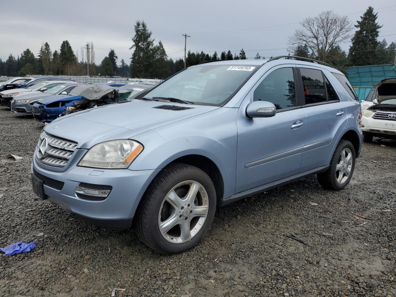 Image 1 of 2008 MERCEDES-BENZ ML 320 CDI 2008 with VIN 4JGBB22E98A391464