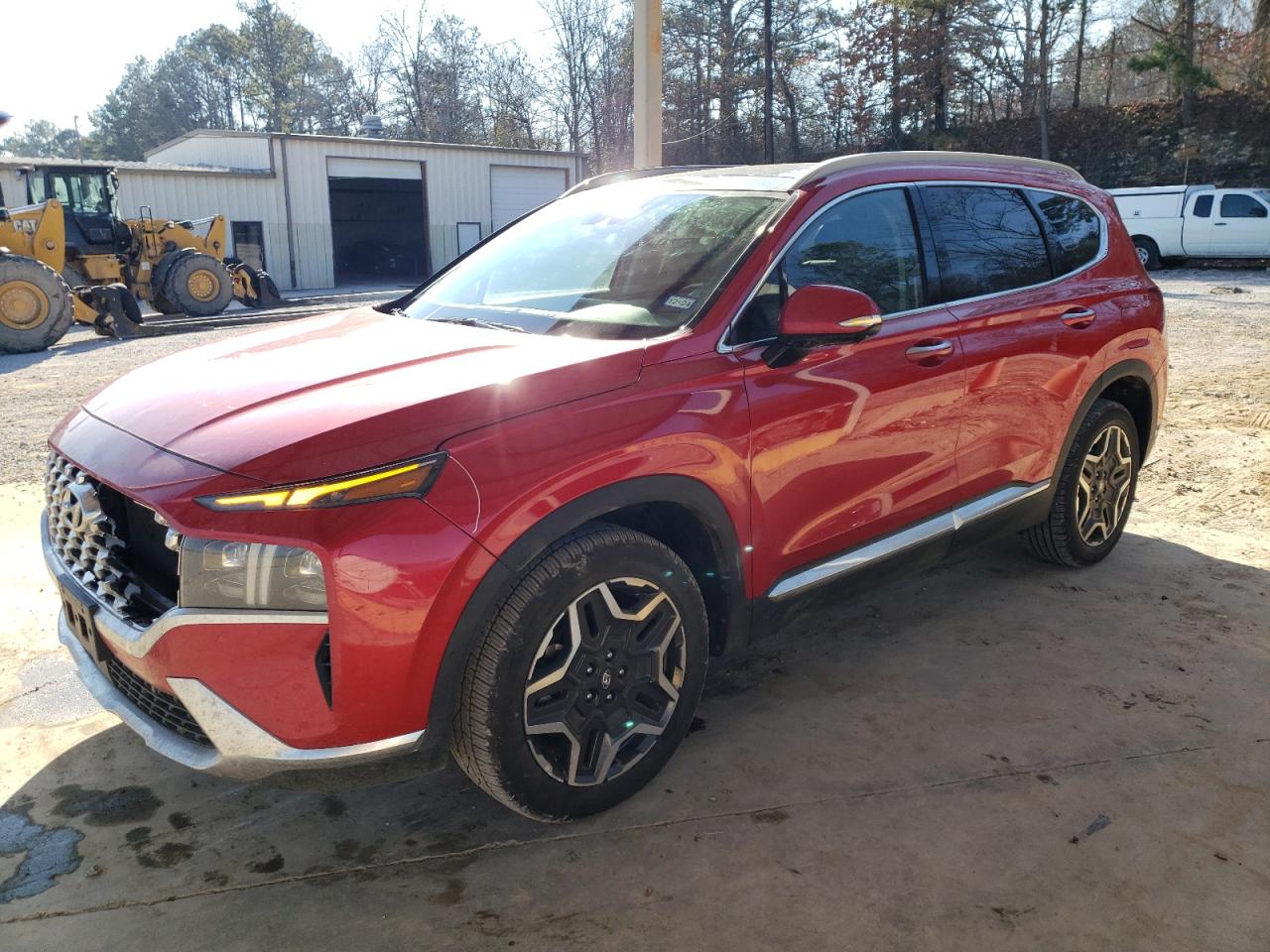 Image 1 of 2023 HYUNDAI SANTA FE LIMITED 2023 with VIN 5NMS44AL0PH530573
