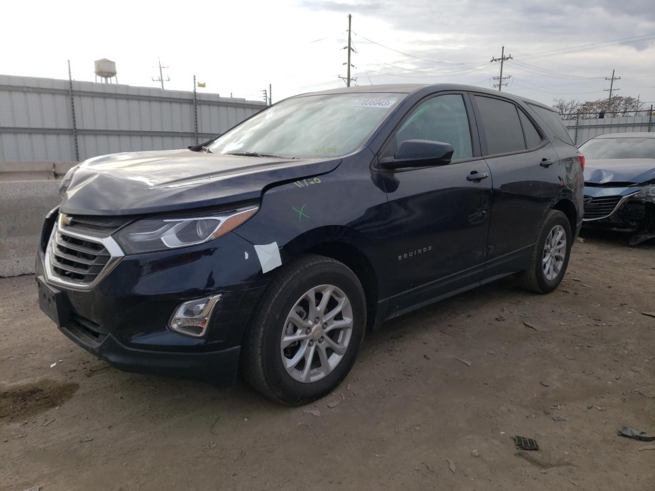 Image 1 of 2021 CHEVROLET EQUINOX LS 2021 with VIN 3GNAXSEV8MS102393