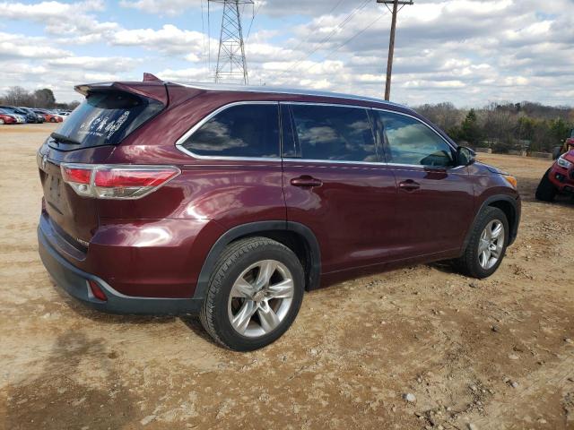 Изображение 3 2015 TOYOTA HIGHLANDER LIMITED 2015 с VIN 5TDYKRFH1FS059661