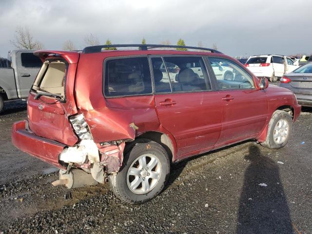 Image 3 of 2003 TOYOTA HIGHLANDER LIMITED 2003 with VIN JTEHF21A730149476