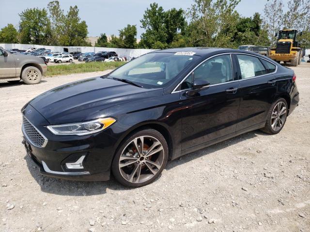 Image 1 of 2019 FORD FUSION TITANIUM 2019 with VIN 3FA6P0D97KR220369
