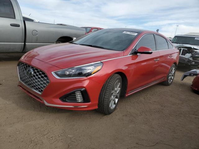 Image 1 of 2019 HYUNDAI SONATA LIMITED TURBO 2019 with VIN 5NPE34AB7KH802121
