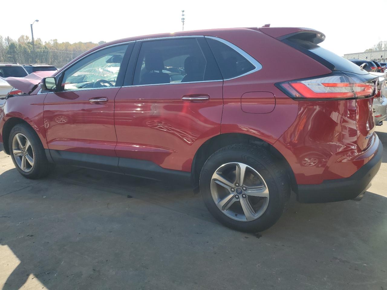 Image 2 of 2020 FORD EDGE TITANIUM 2020 with VIN 2FMPK4K98LBA25089