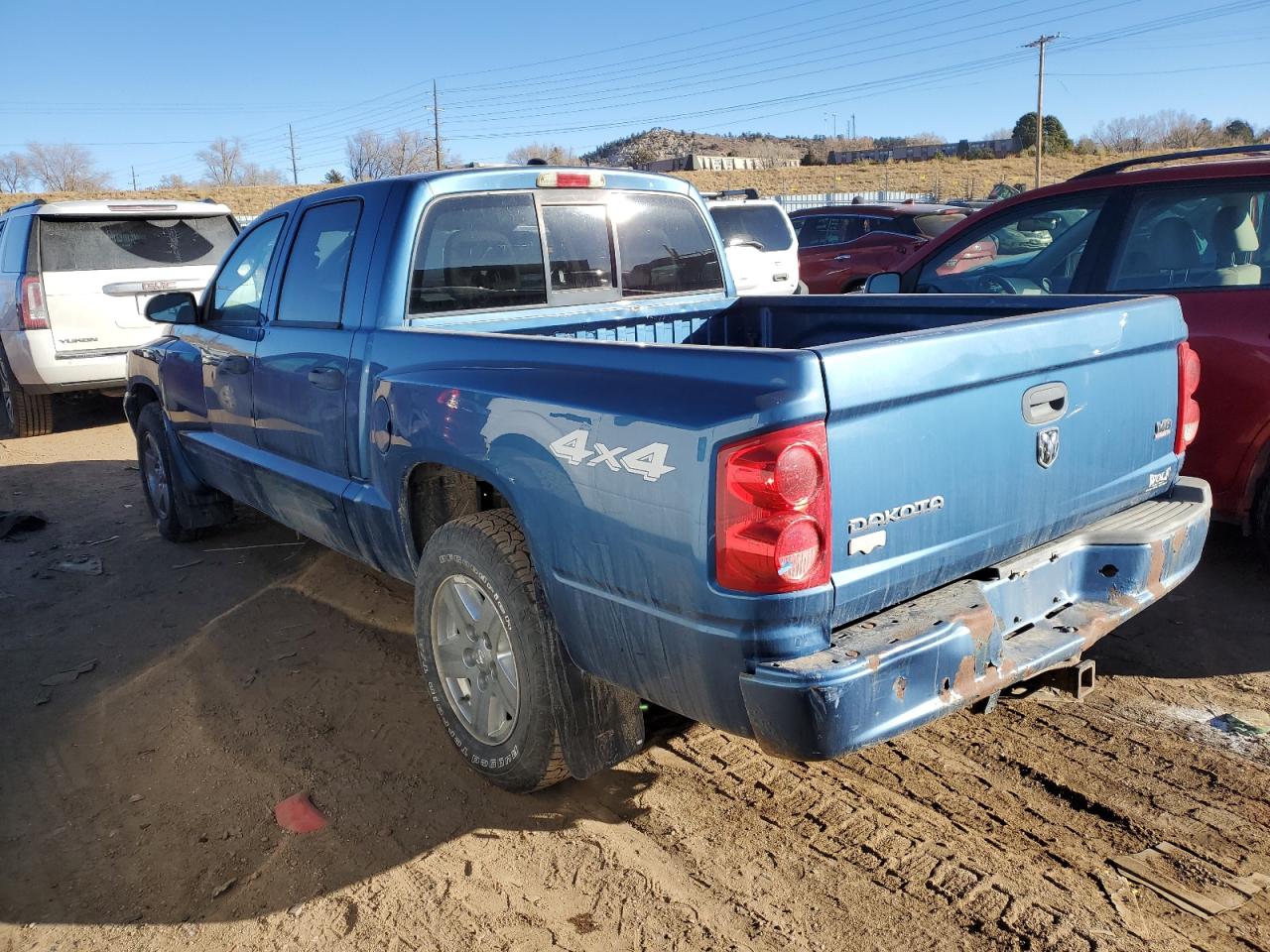 Obraz 2 z 2005 DODGE DAKOTA QUAD LARAMIE 2005 z VIN 1D7HW58N15S102147