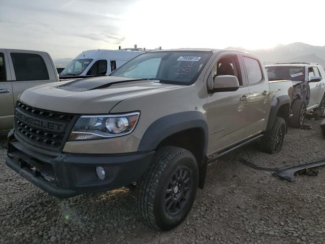 Изображение 1 2021 CHEVROLET COLORADO ZR2 2021 с VIN 1GCGTEEN2M1213720