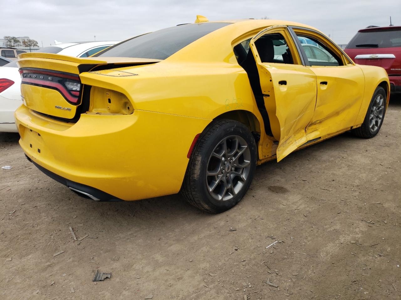 Image 3 of 2017 DODGE CHARGER SXT 2017 with VIN 2C3CDXJG5HH576703