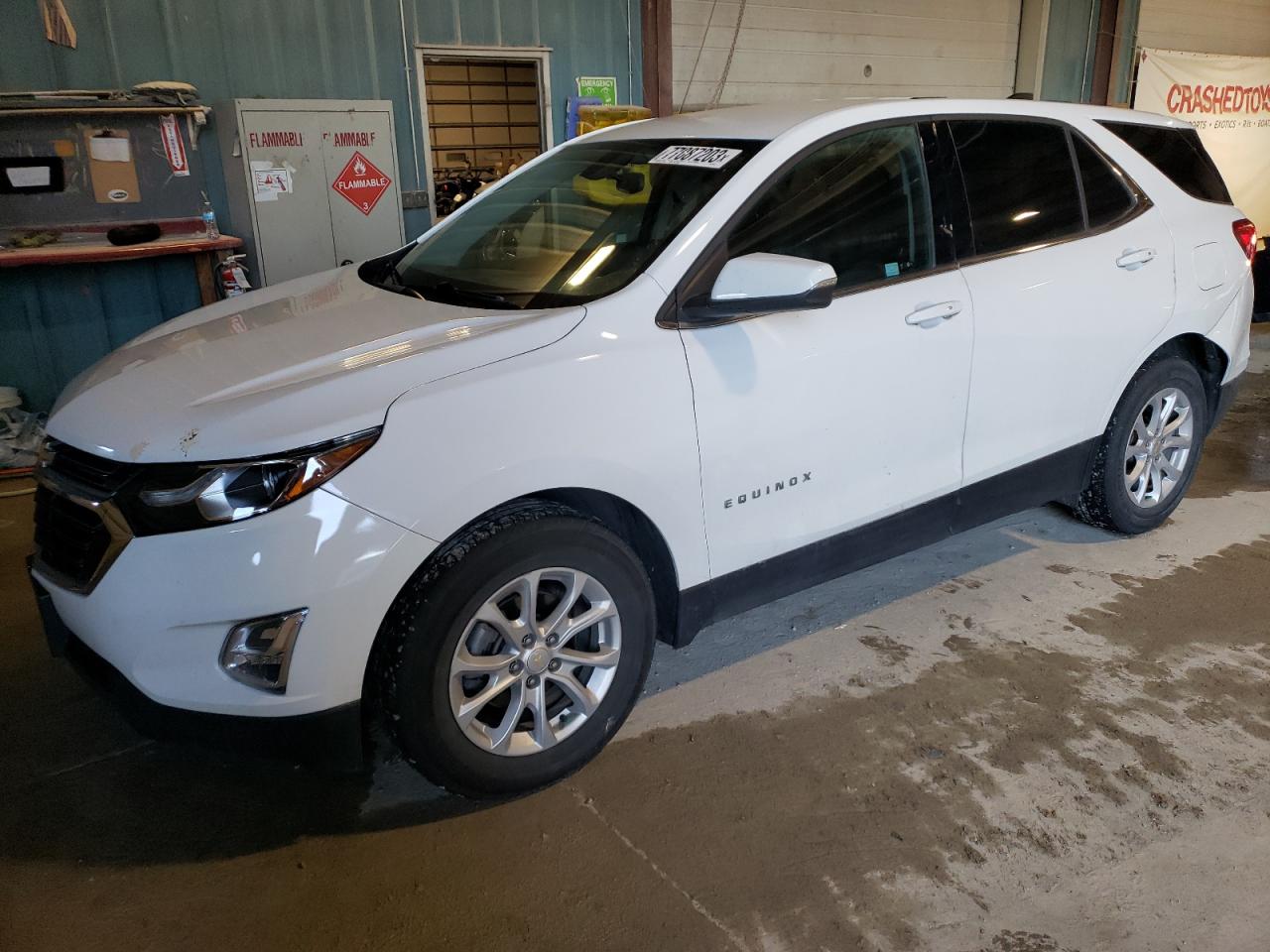 Image 1 of 2018 CHEVROLET EQUINOX LT 2018 with VIN 3GNAXJEV3JS605187