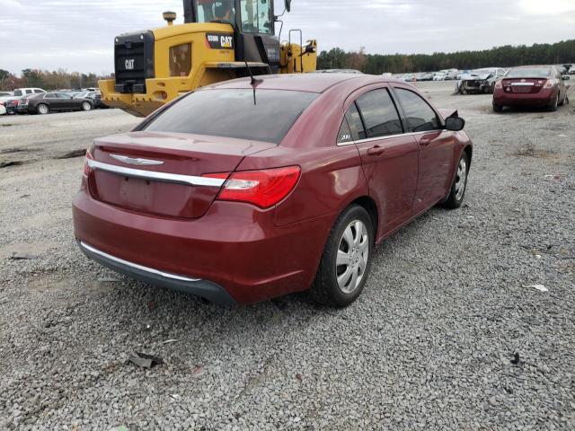 Image 3 of 2014 CHRYSLER 200 LX 2014 with VIN 1C3CCBAB6EN122120