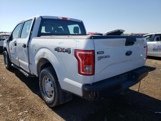 Image 3 of 2017 FORD F150 SUPERCREW 2017 with VIN 1FTEW1E84HFC43795