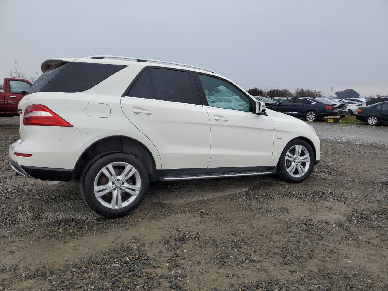 Image 3 of 2012 MERCEDES-BENZ ML 350 4MATIC 2012 with VIN 4JGDA5HB6CA035640