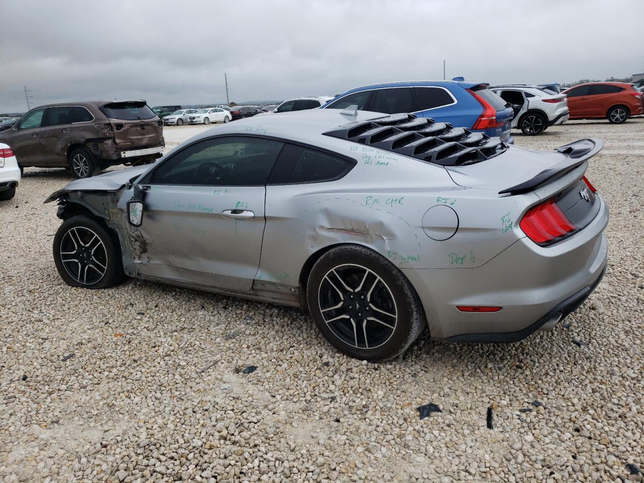 Image 2 of 2021 FORD MUSTANG  2021 with VIN 1FA6P8TH8M5113411
