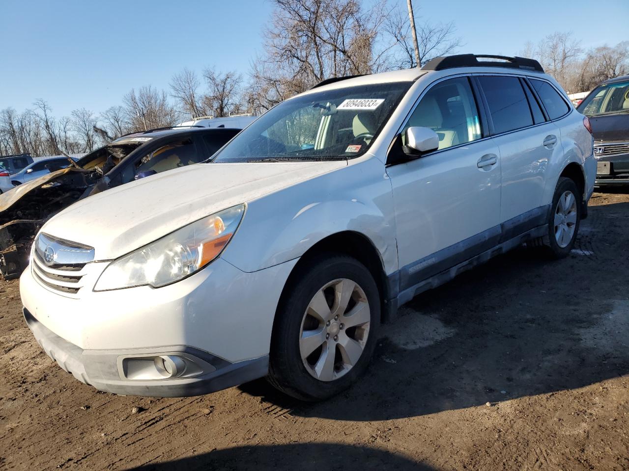 Image 1 of 2011 SUBARU OUTBACK 2.5I PREMIUM 2011 with VIN 4S4BRBCC7B3357690