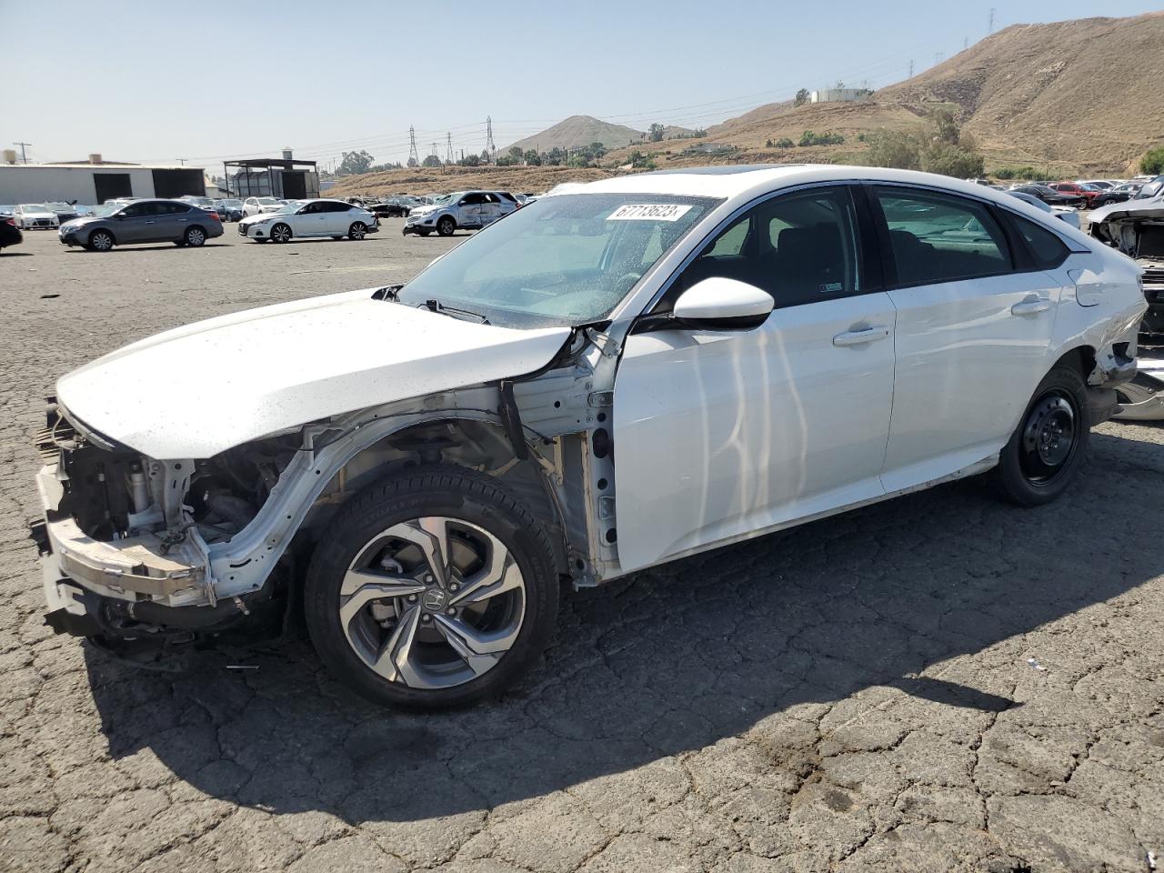 Image 1 of 2020 HONDA ACCORD EX 2020 with VIN 1HGCV1F4XLA032839