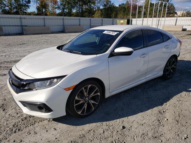 Image 1 of 2019 HONDA CIVIC SPORT 2019 with VIN 2HGFC2F86KH513277