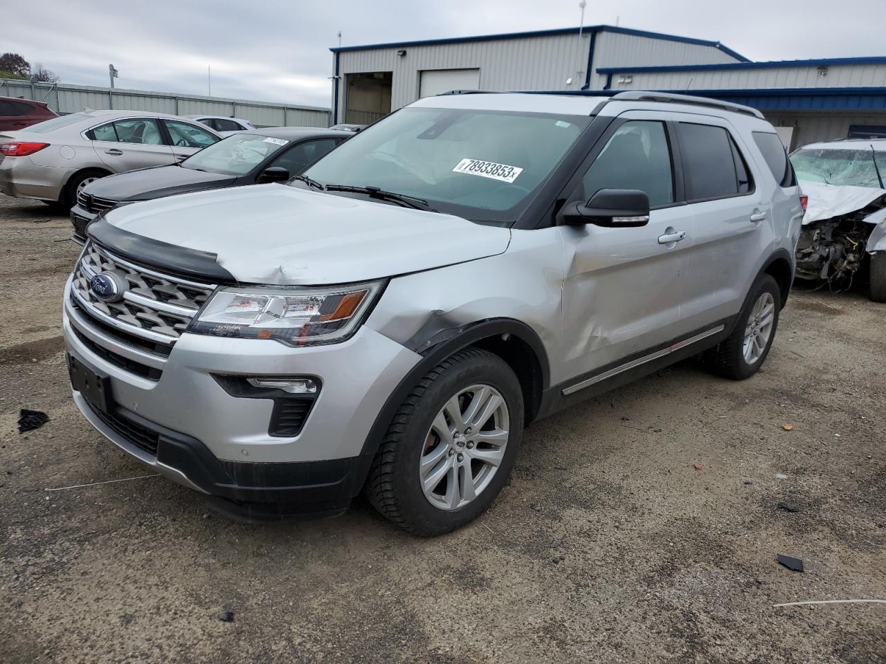 Image 1 of 2018 FORD EXPLORER XLT 2018 with VIN 1FM5K8D81JGA65278