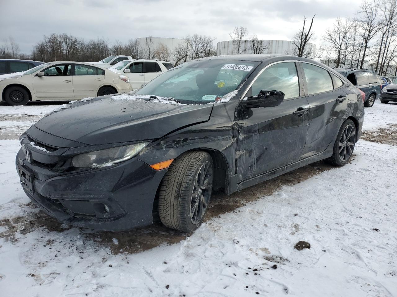 Image 1 of 2020 HONDA CIVIC SPORT 2020 with VIN 2HGFC2F80LH587277