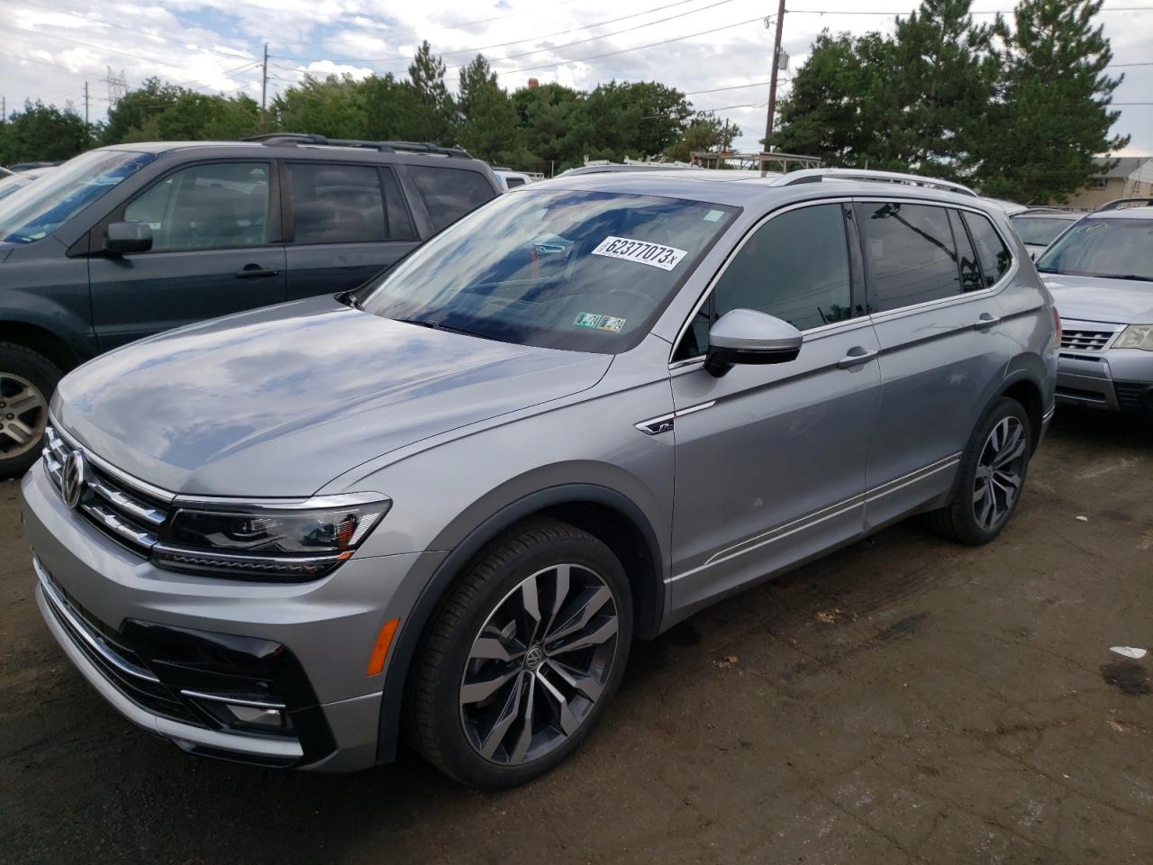 Image 1 of 2021 VOLKSWAGEN TIGUAN SEL PREMIUM R-LINE 2021 with VIN 3VV4B7AX4MM082819