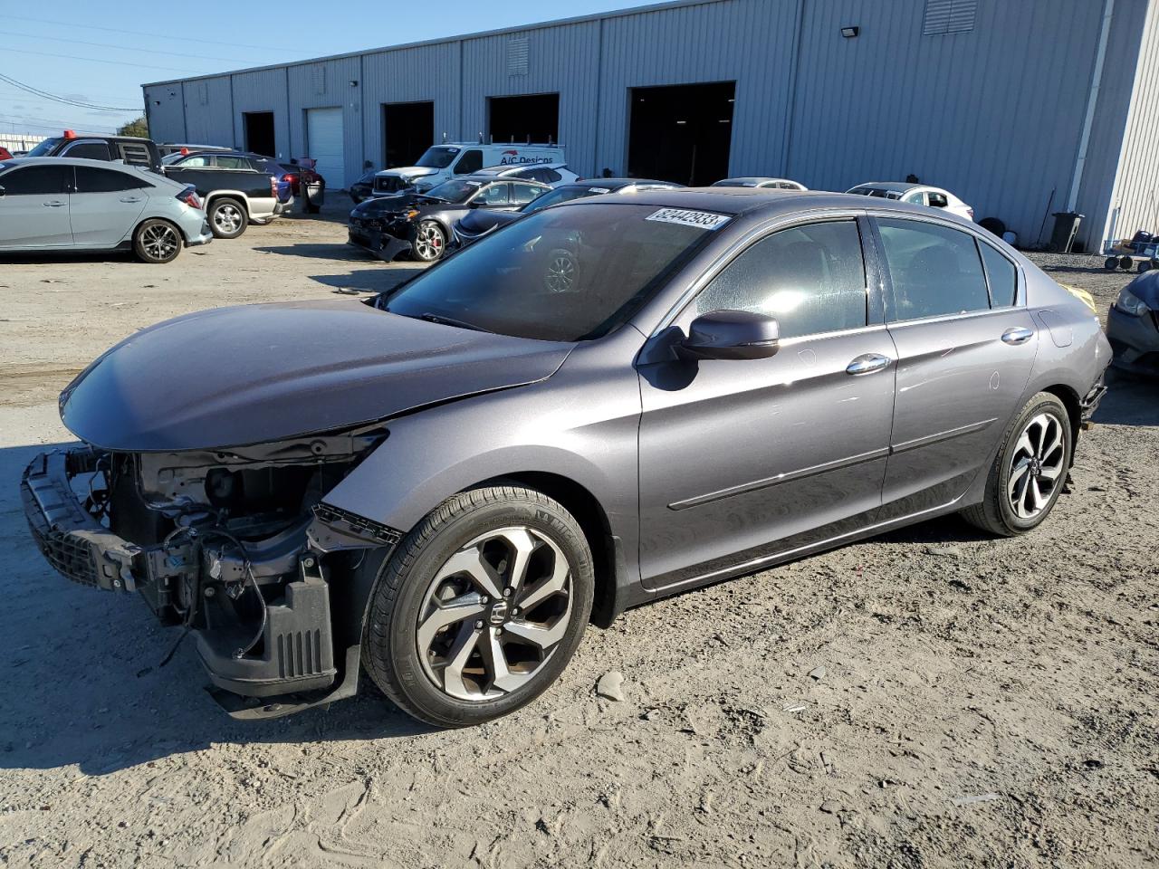 Image 1 of 2016 HONDA ACCORD EXL 2016 with VIN 1HGCR3F02GA018260