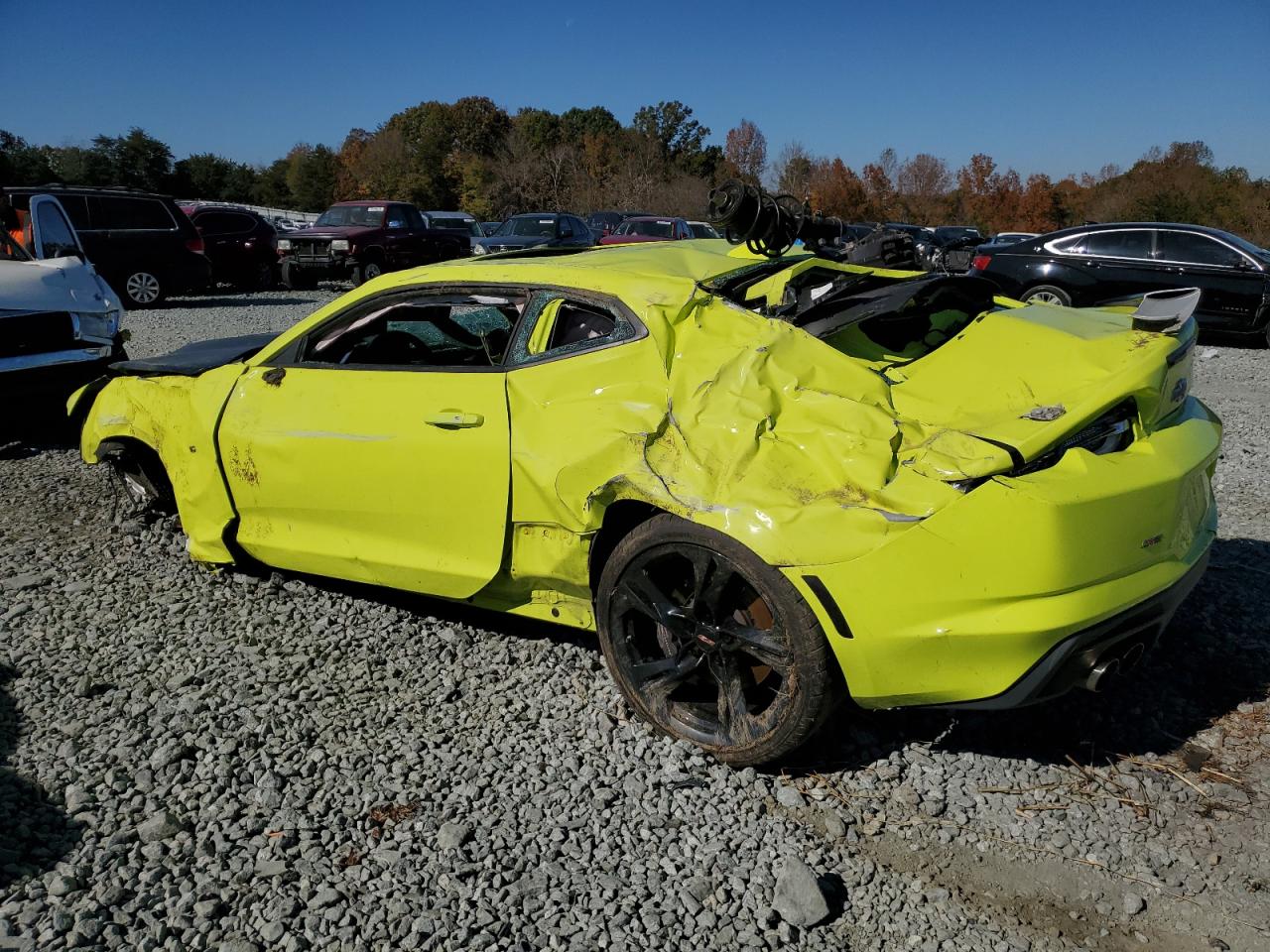 Изображение 2 2021 CHEVROLET CAMARO LZ 2021 с VIN 1G1FF1R7XM0105674