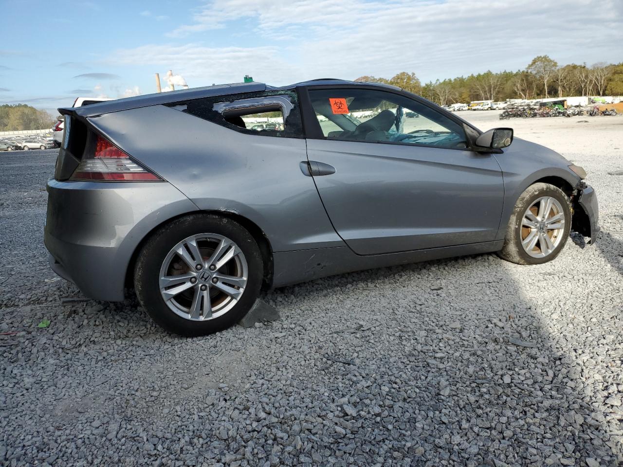 Image 3 of 2012 HONDA CR-Z EX 2012 with VIN JHMZF1C6XCS001207
