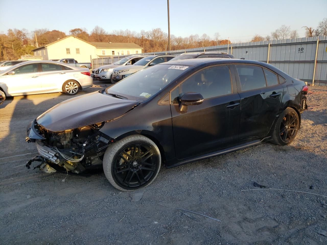 Изображение 1 2022 TOYOTA COROLLA XSE 2022 с VIN 5YFT4MCE4NP116203