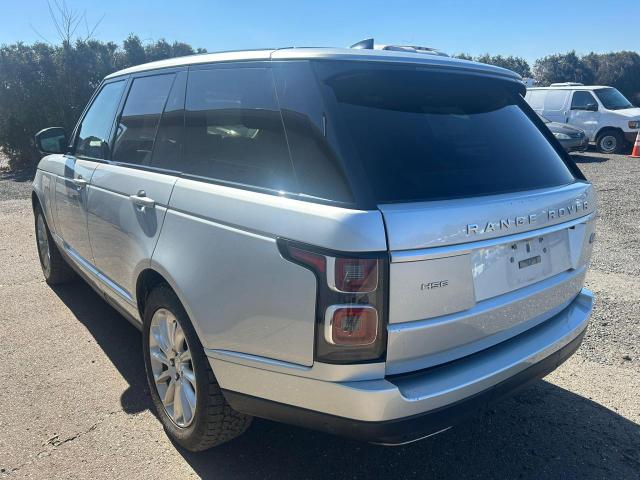 Image 2 of 2018 LAND ROVER RANGE ROVER HSE 2018 with VIN SALGS2SVXJA384595