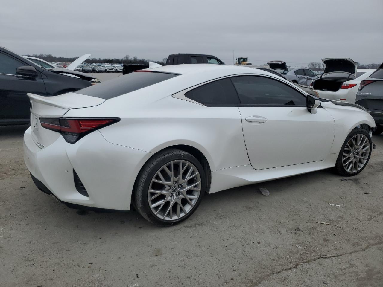 Image 3 of 2022 LEXUS RC 350 BASE 2022 with VIN JTHDZ5BC0N5024948