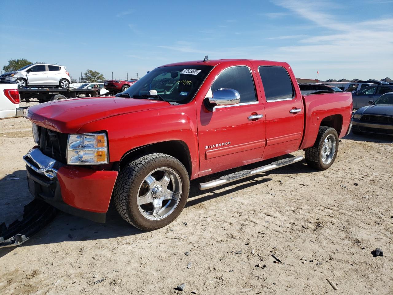 Image 1 of 2010 CHEVROLET SILVERADO C1500  LS 2010 with VIN 3GCRCREA6AG207669