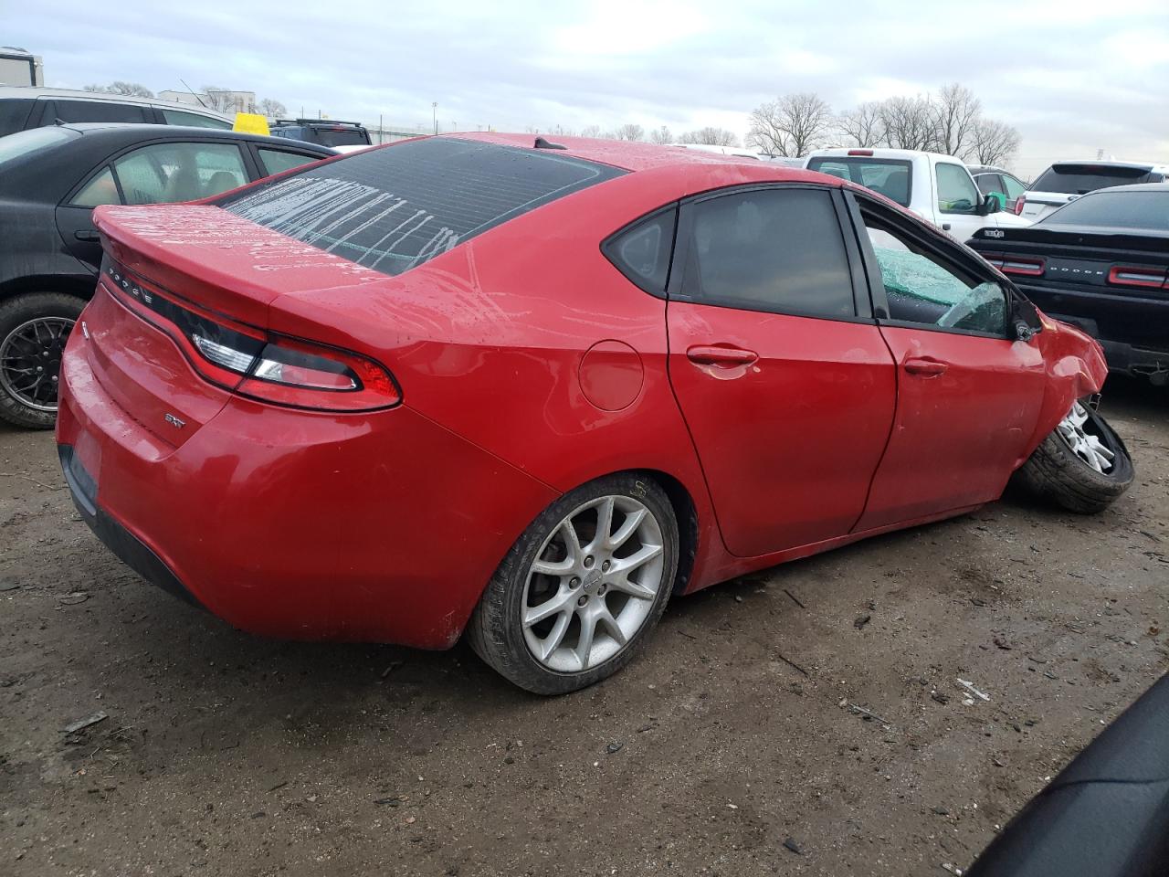 Image 3 of 2013 DODGE DART SXT 2013 with VIN 1C3CDFBA1DD131886