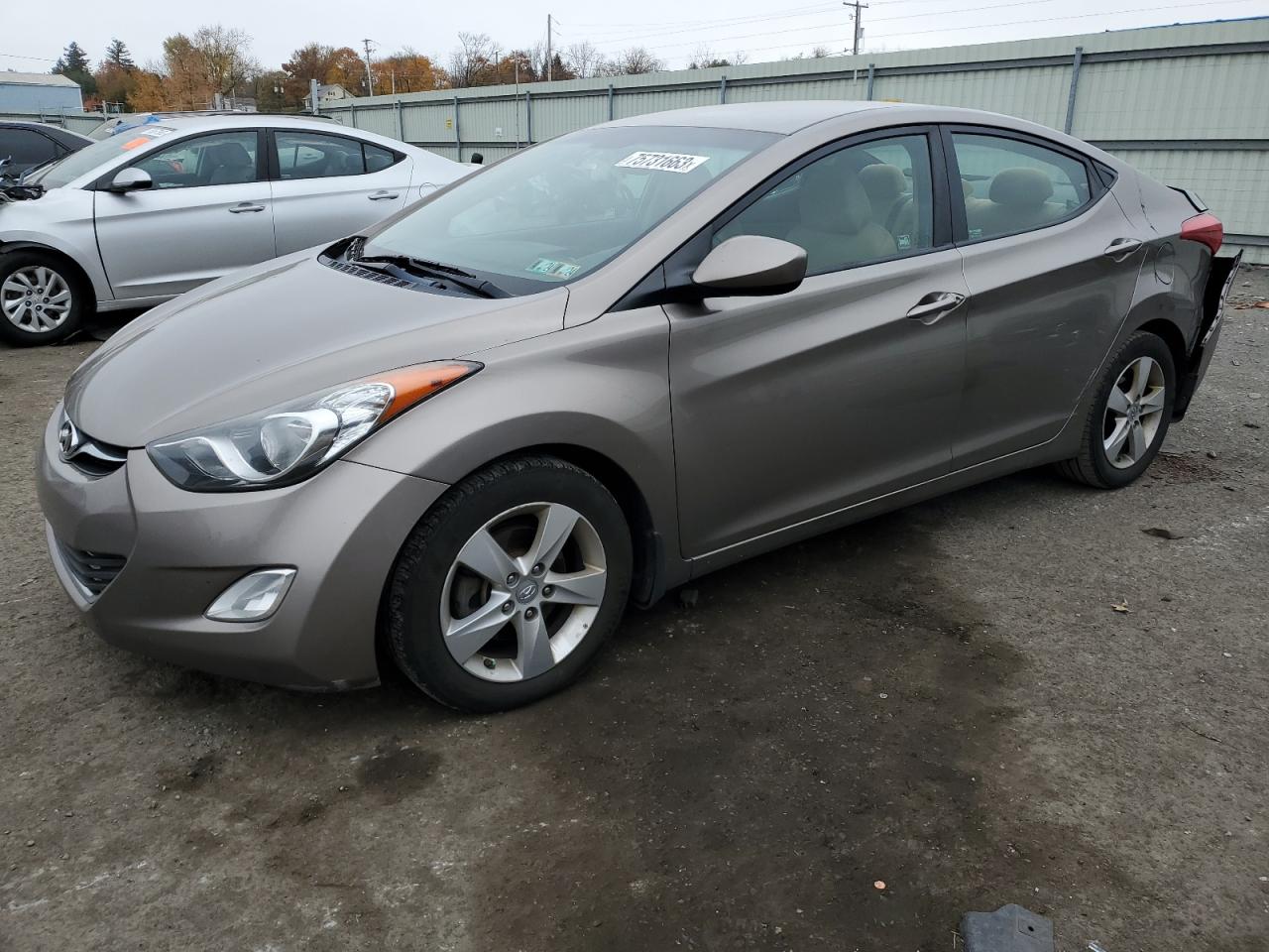 Image 1 of 2013 HYUNDAI ELANTRA GLS 2013 with VIN 5NPDH4AE9DH253709