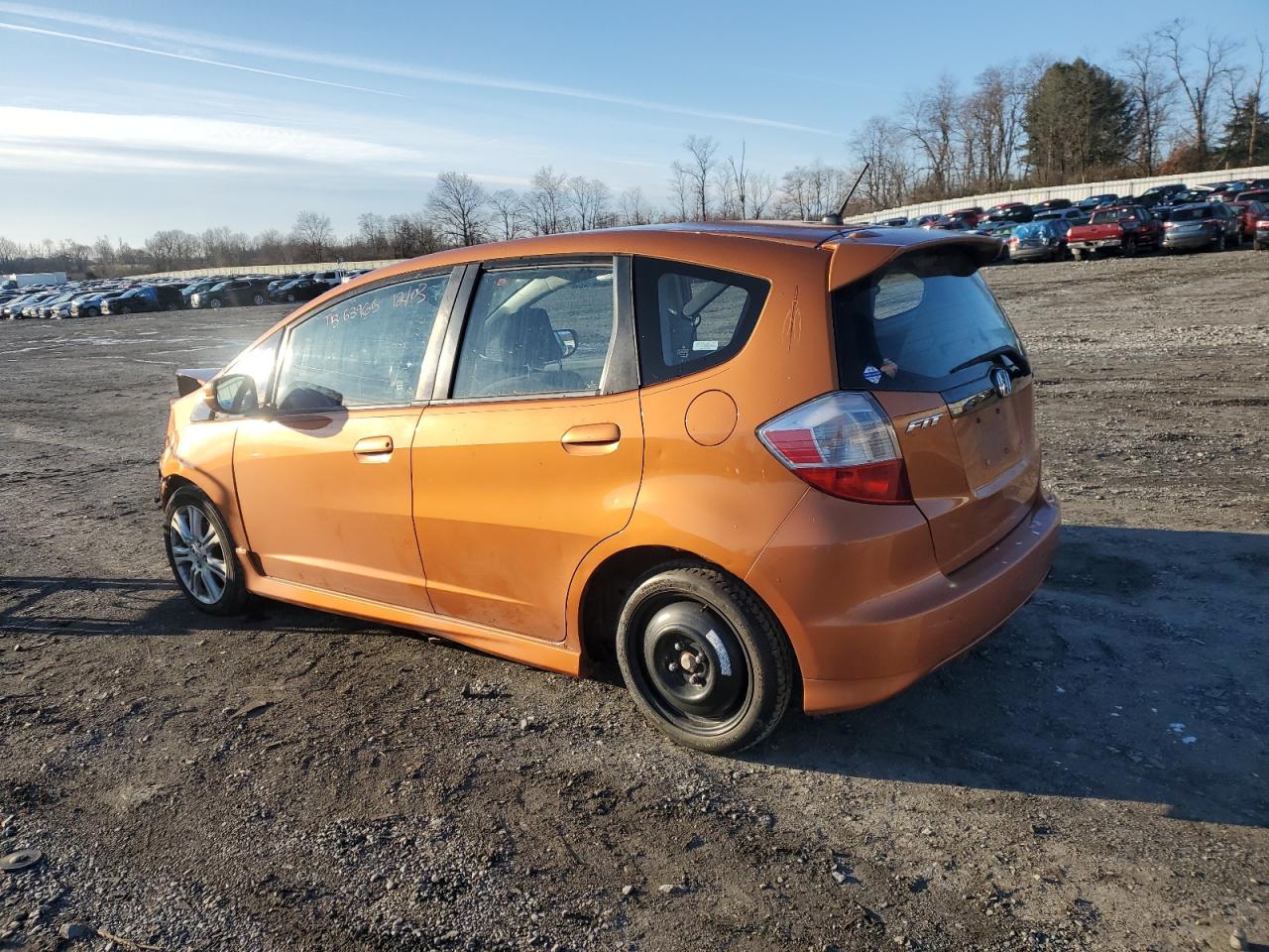 Изображение 2 2009 HONDA FIT SPORT 2009 с VIN JHMGE88419S025348