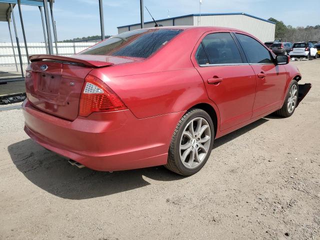 Image 3 of 2012 FORD FUSION SE 2012 with VIN 3FAHP0HA0CR161499