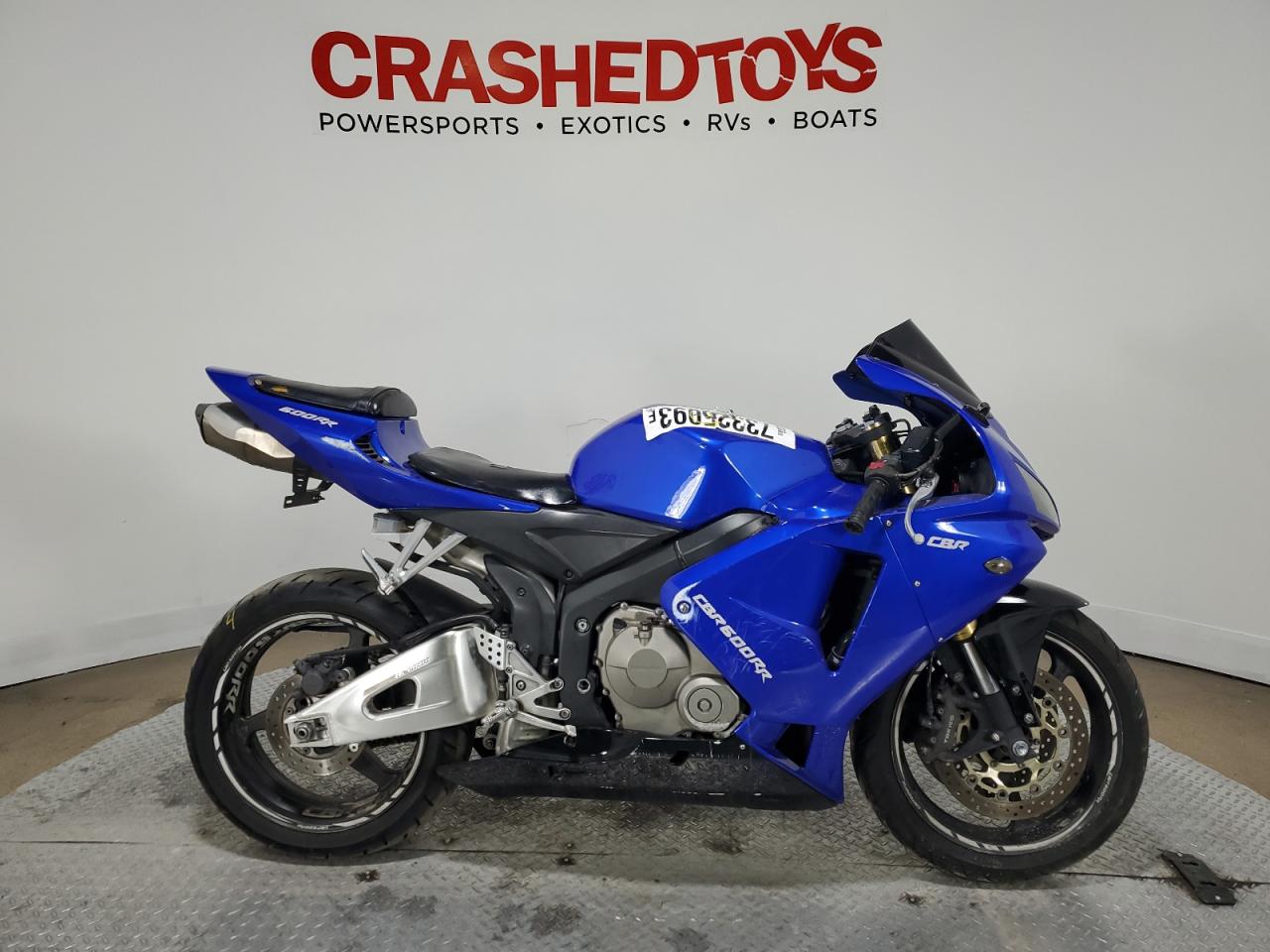 Image 1 of 2005 HONDA CBR600 RR 2005 with VIN JH2PC37045M200576