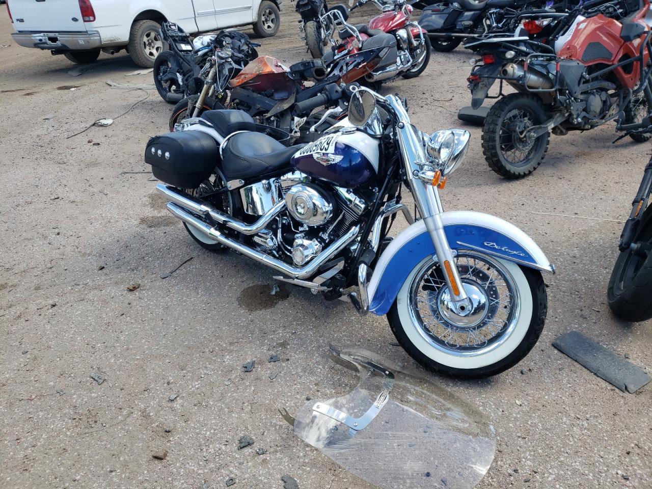Image 1 of 2010 HARLEY-DAVIDSON FLSTN  2010 with VIN 1HD1JD513AB012416