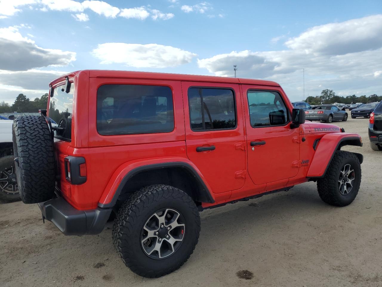 Image 3 of 2022 JEEP WRANGLER UNLIMITED RUBICON 2022 with VIN 1C4HJXFN7NW133628