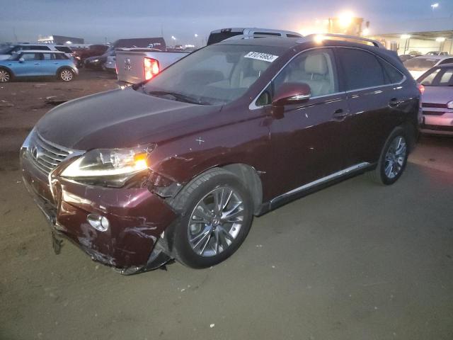Image 1 of 2013 LEXUS RX 450 2013 with VIN JTJBC1BA4D2449622
