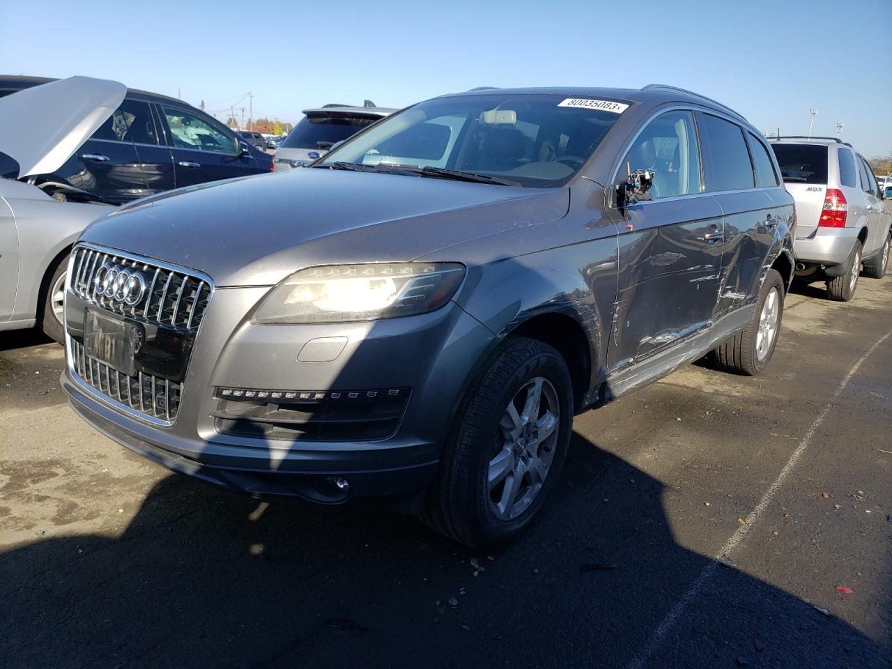 Image 1 of 2013 AUDI Q7 PREMIUM PLUS 2013 with VIN WA1LGAFE3DD013142