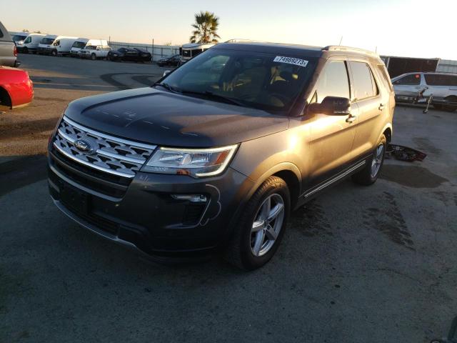 Image 1 of 2018 FORD EXPLORER XLT 2018 with VIN 1FM5K7D82JGC55763