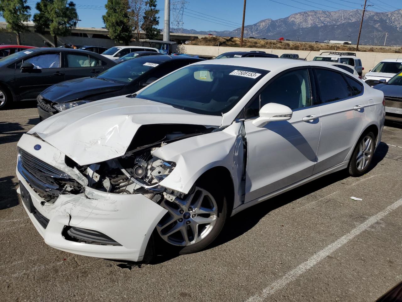 Image 1 of 2016 FORD FUSION SE 2016 with VIN 3FA6P0H72GR119532