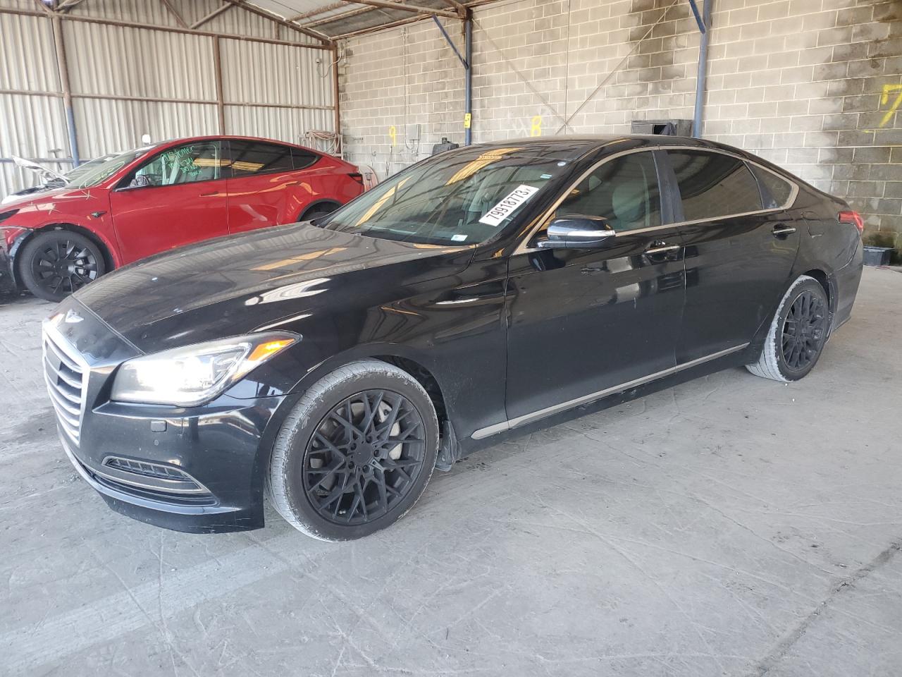 Image 1 of 2015 HYUNDAI GENESIS 3.8L 2015 with VIN KMHGN4JE8FU078914