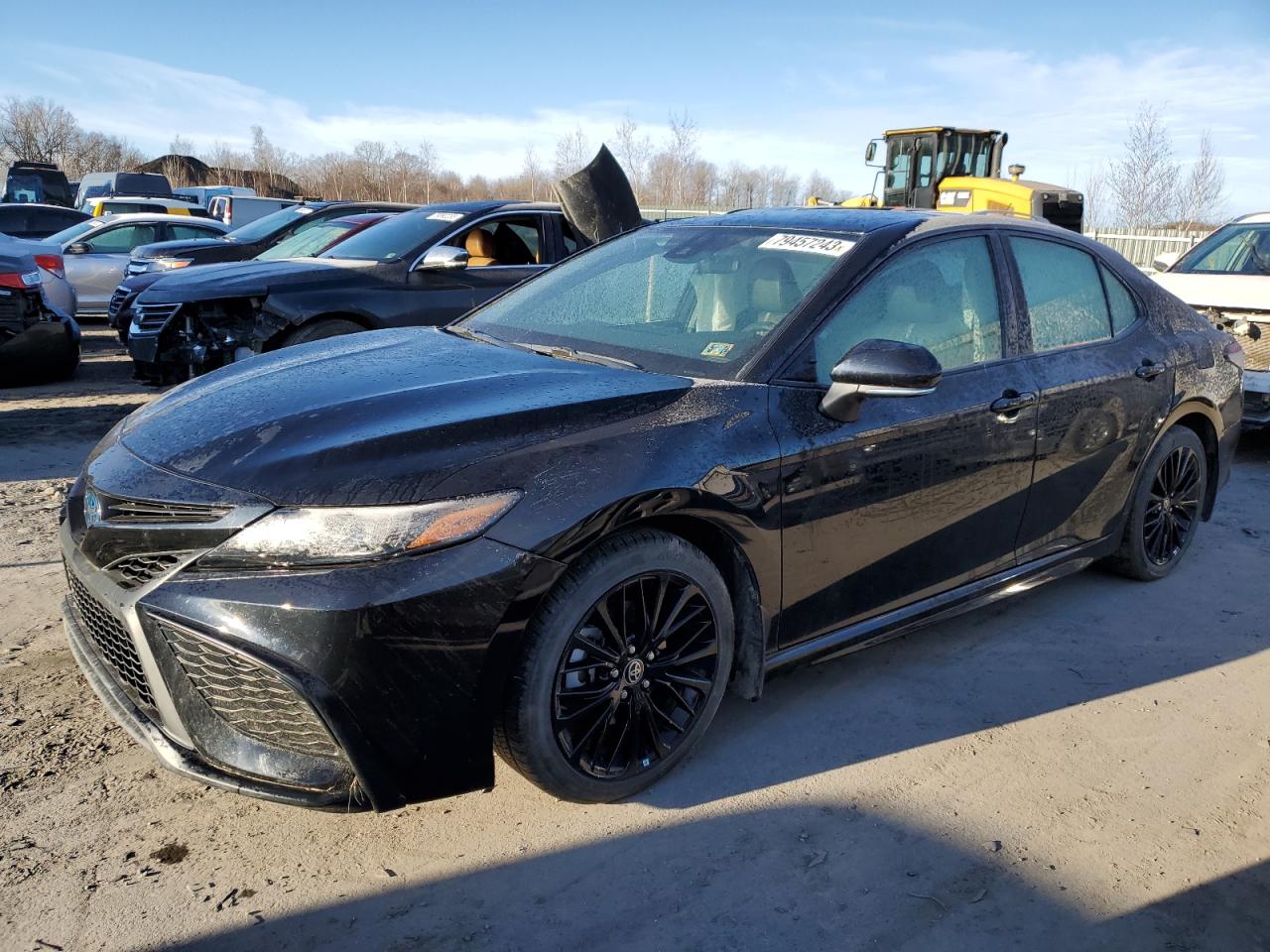 Image 1 of 2022 TOYOTA CAMRY NIGHT SHADE 2022 with VIN 4T1G31AK8NU040706