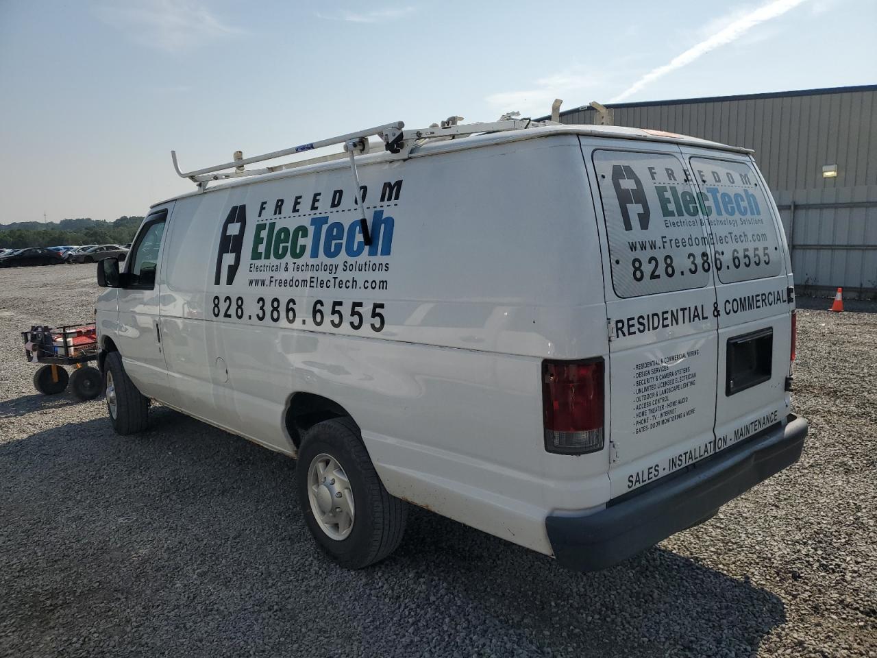 Image 2 of 2009 FORD ECONOLINE E250 VAN 2009 with VIN 1FTNS24W99DA18397